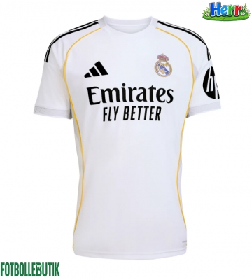 Real Madrid Hemmatröja 2025-26 Kortärmad